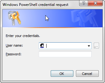 Get-Credential Window