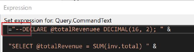 Commentec Expression Dynamic Query